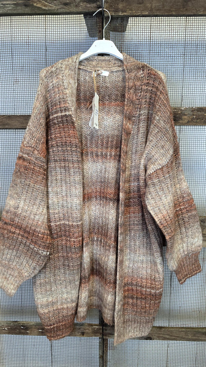 Serena Strikket jakke camel
