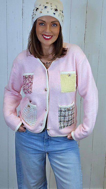 Ninne jakkegenser rosa