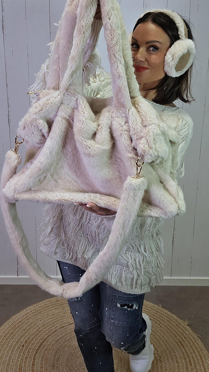 Leona veske beige