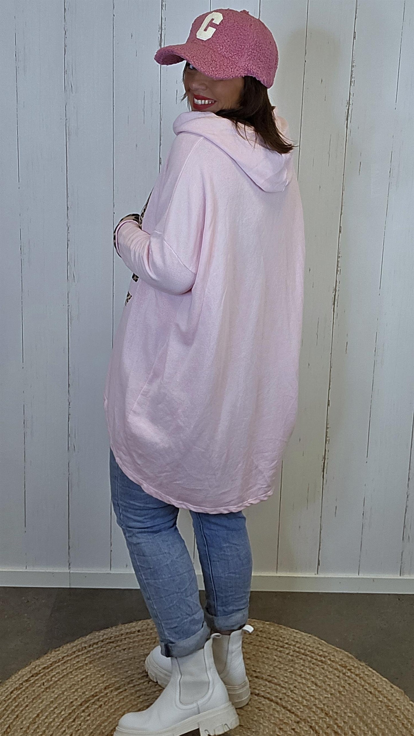 Simone hettegenser rosa