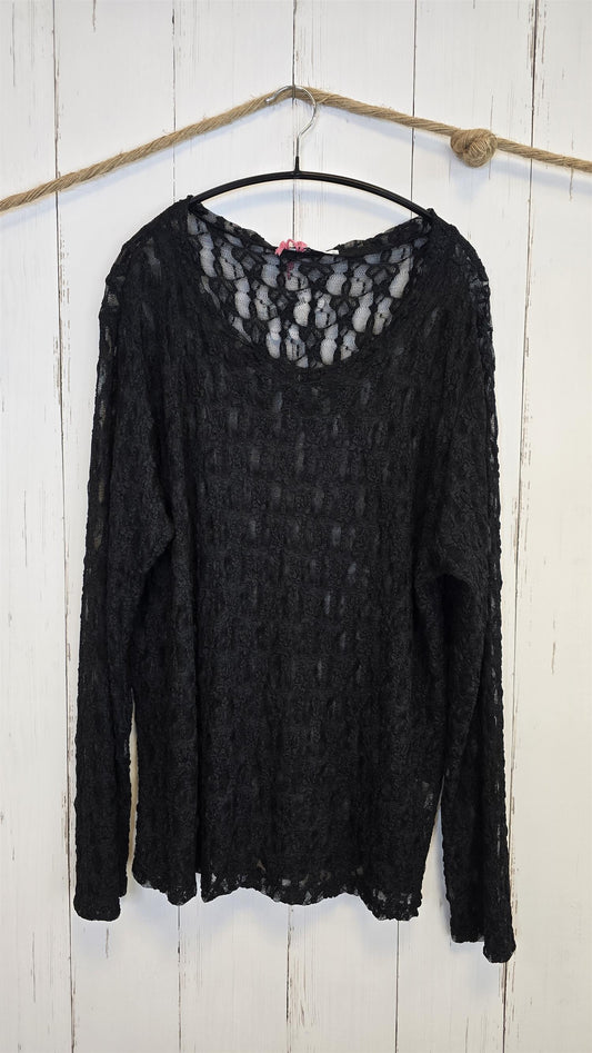 Mari blondetopp svart