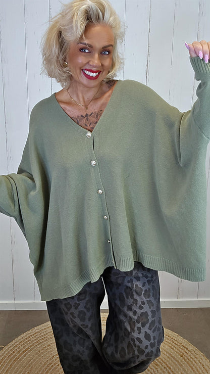 Enya cardigan grønn