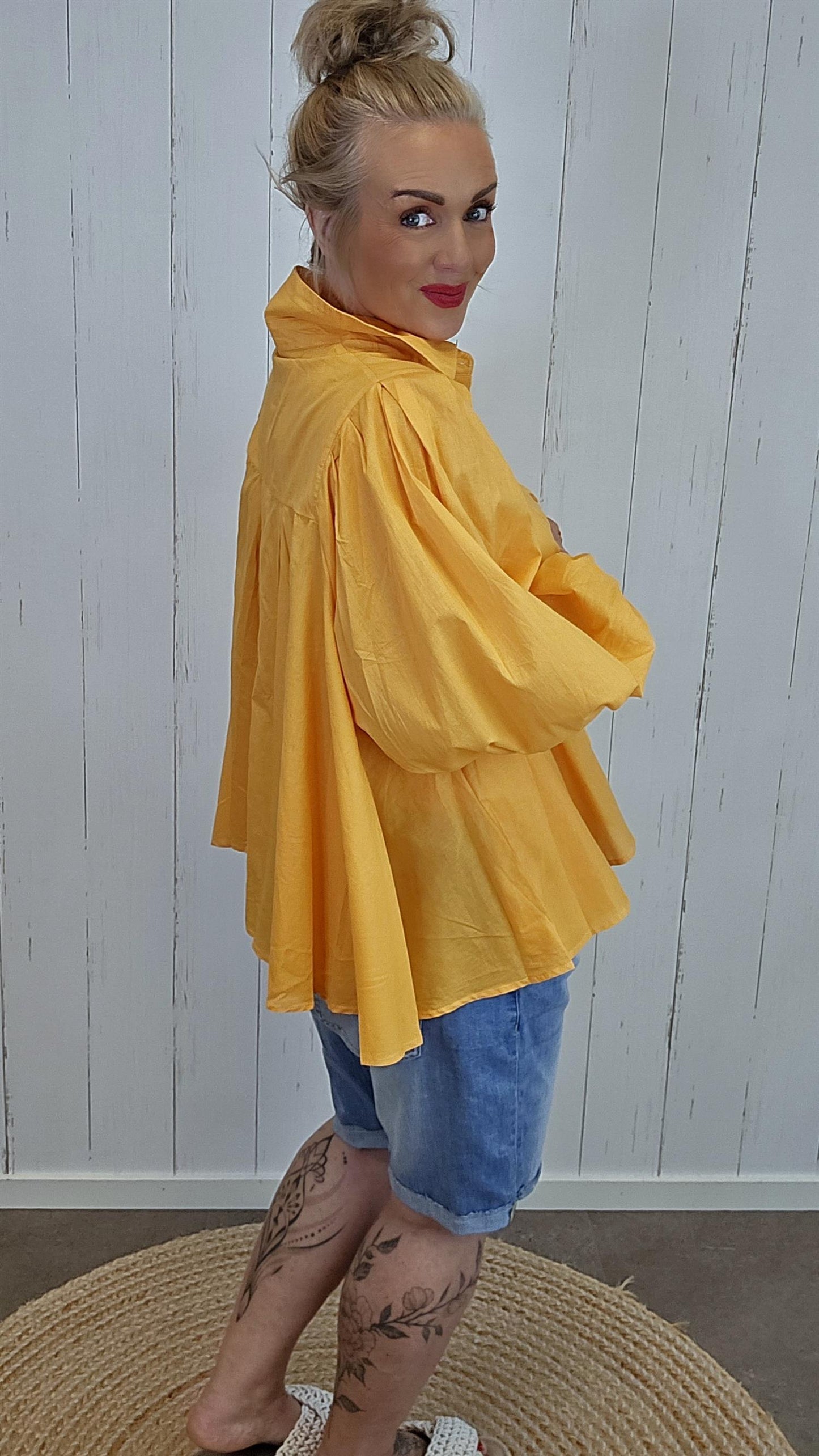 Mira skjorte orange