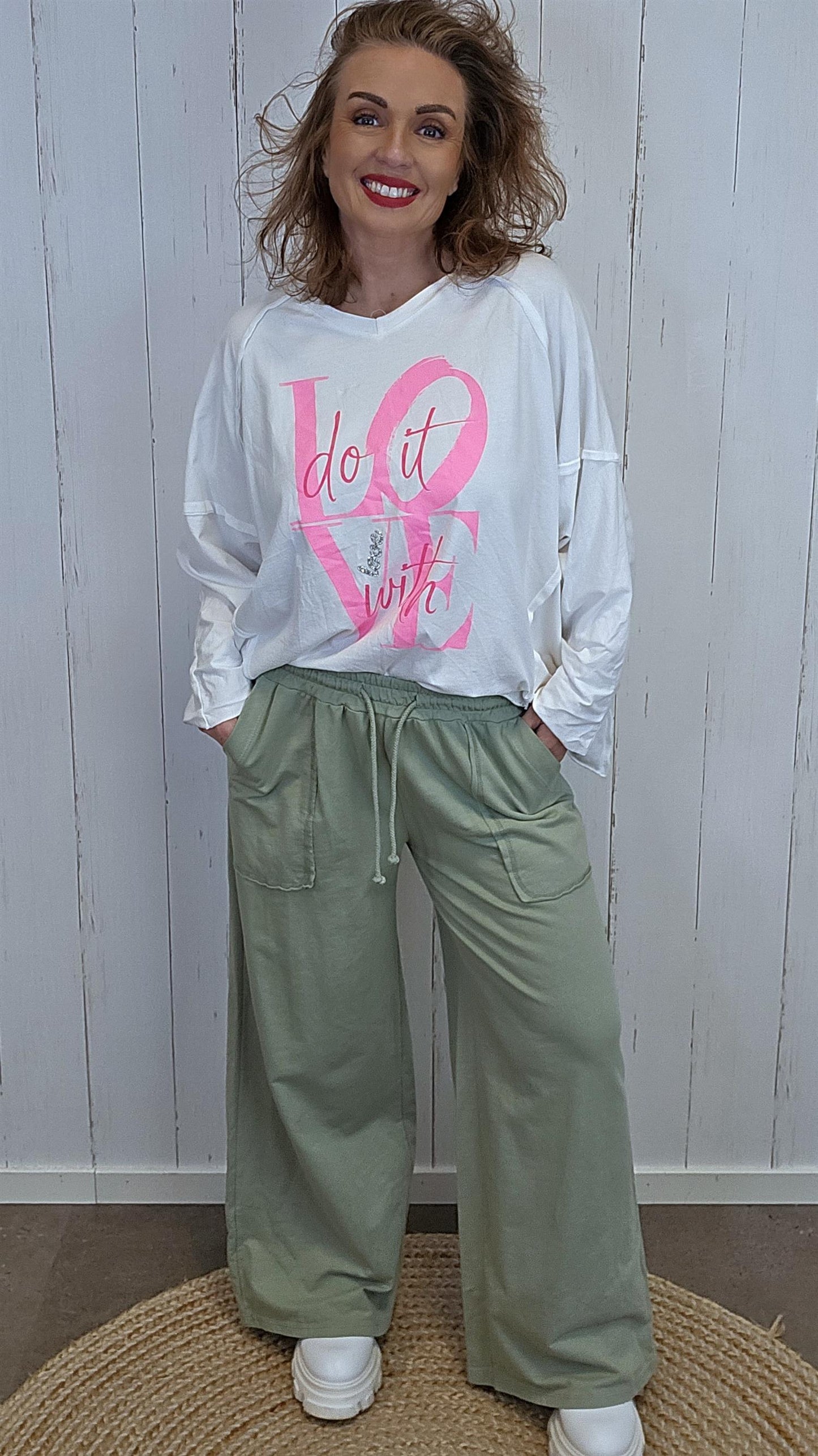 Fenna bukse salviegrønn