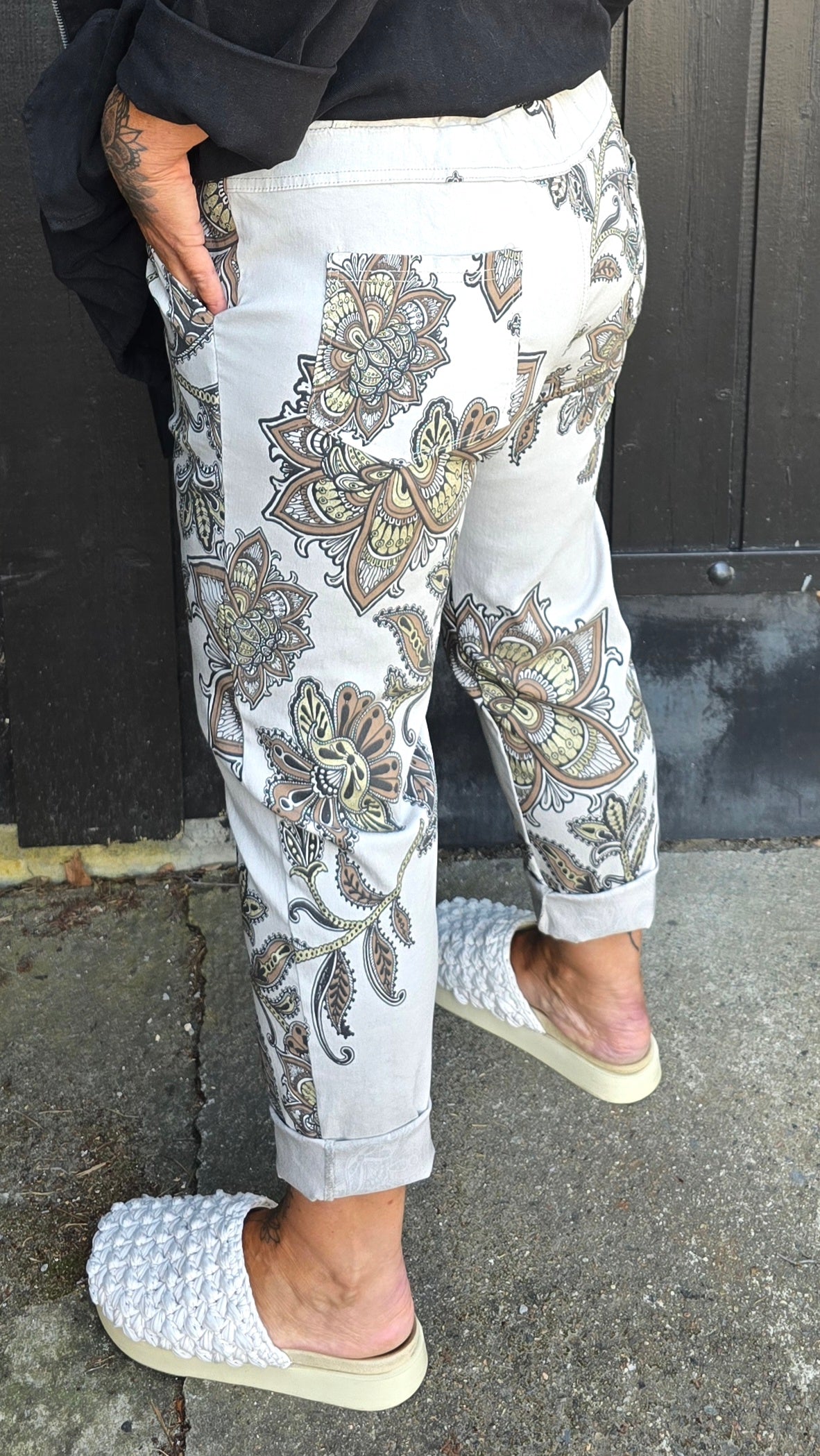 Amalie bukse med mønster