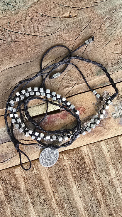 Cassie wrap armbånd svart