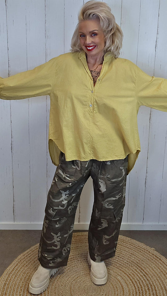 Benedikte bluse gul