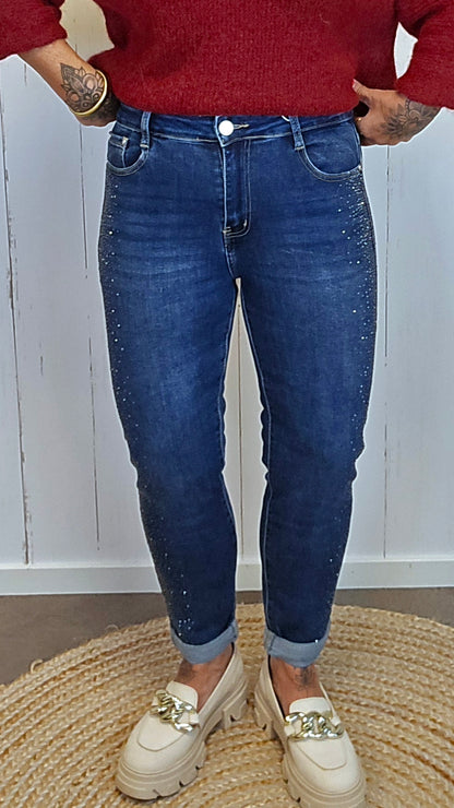 Mabel jeans med bling