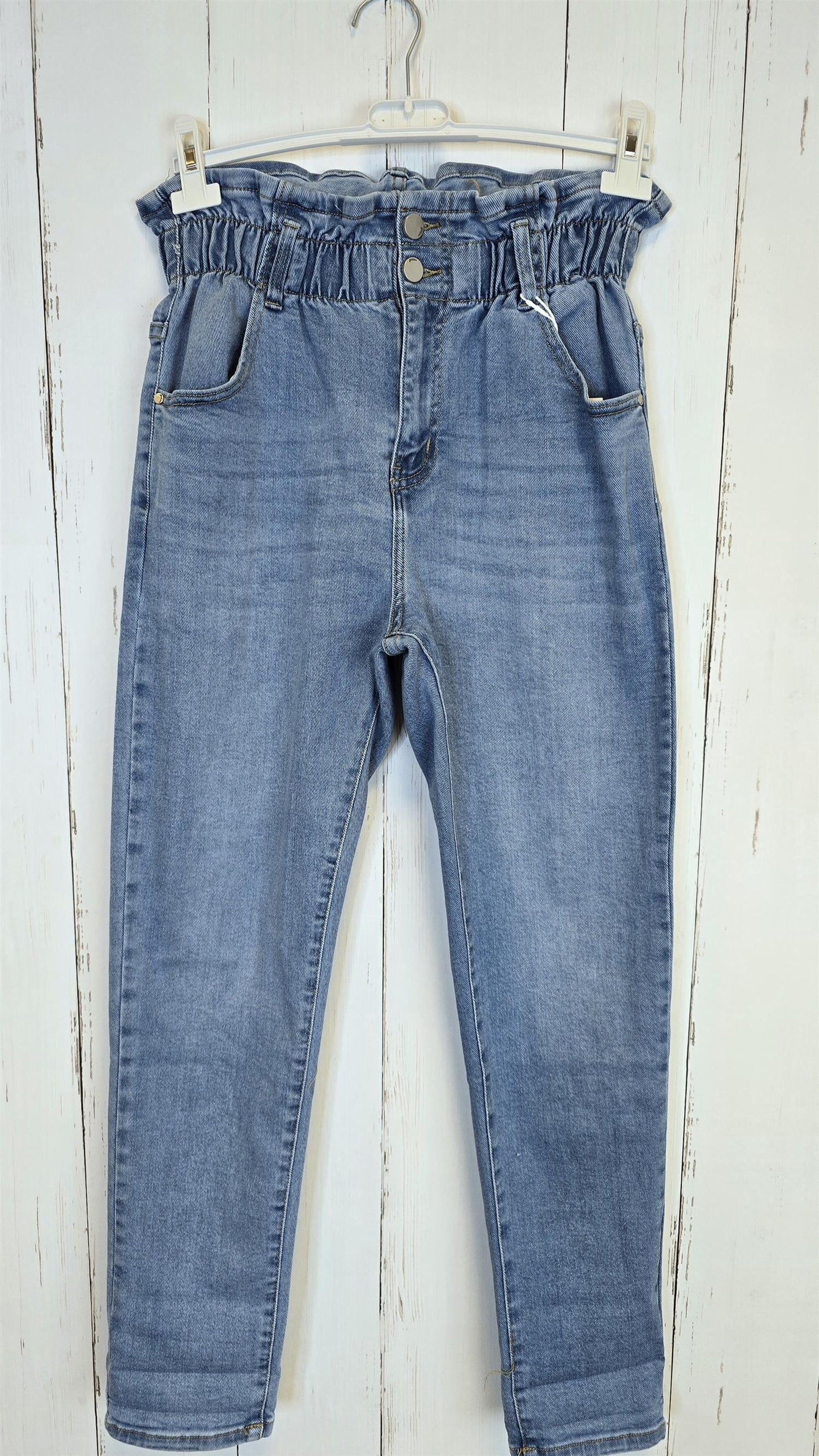 G-smack jeans med strikk i livet