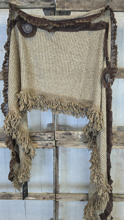 Esperanza skjerf taupe