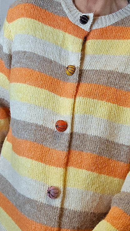 Vanja genserjakke orange