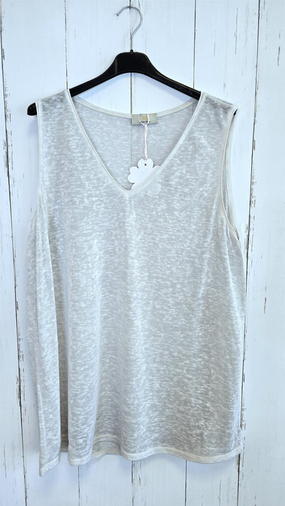 Laura singlet basic beige