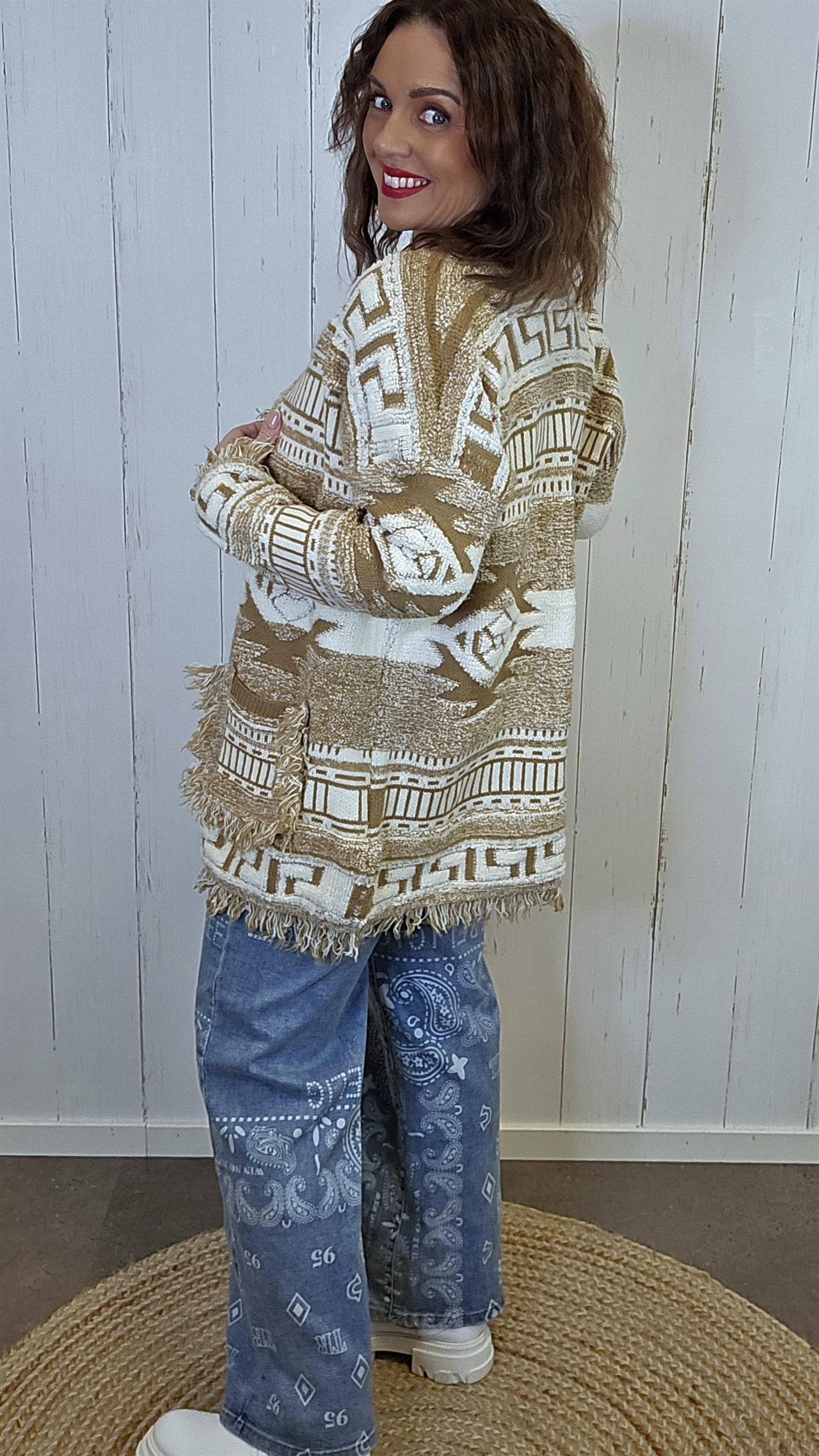 Serena Strikket Cardigan