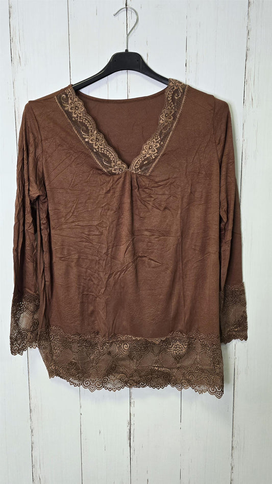 Vendela topp camel