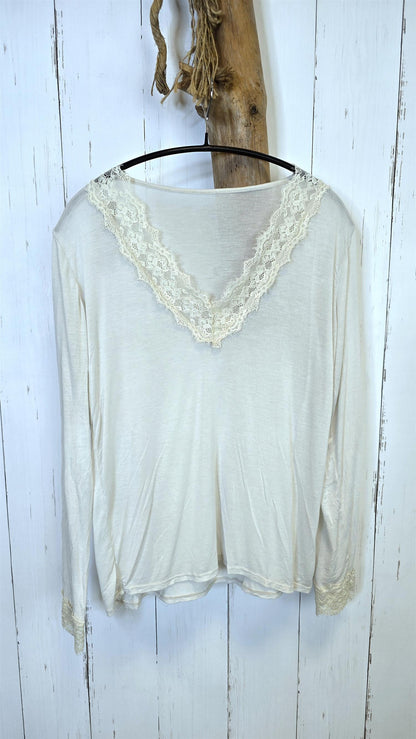 Lise kasjmir topp beige