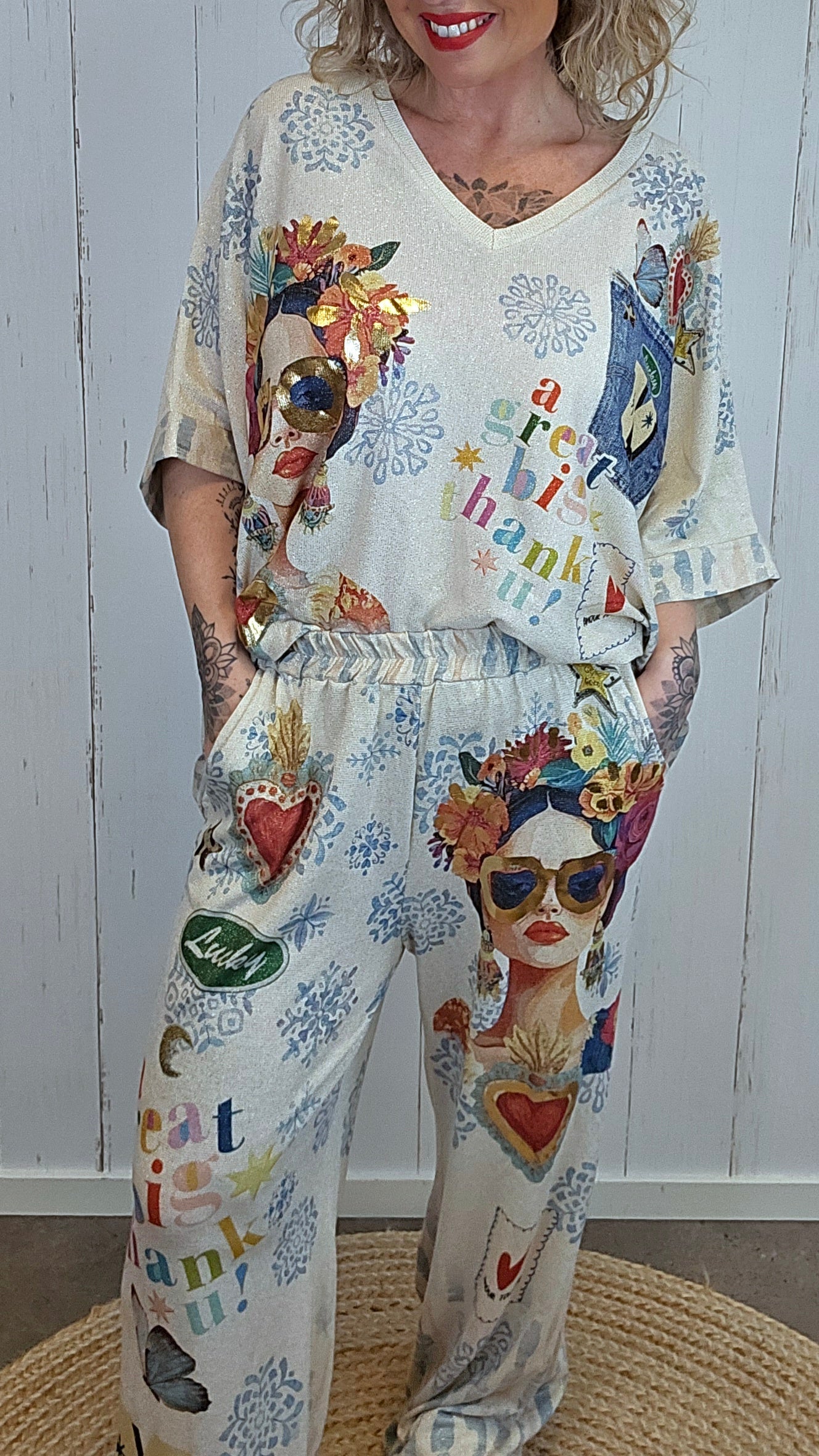 Frida Sett med topp og bukse
