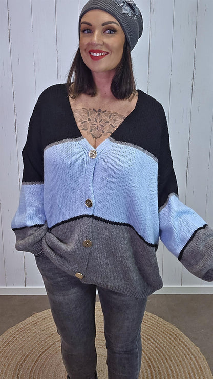 Isabella cardigan svart