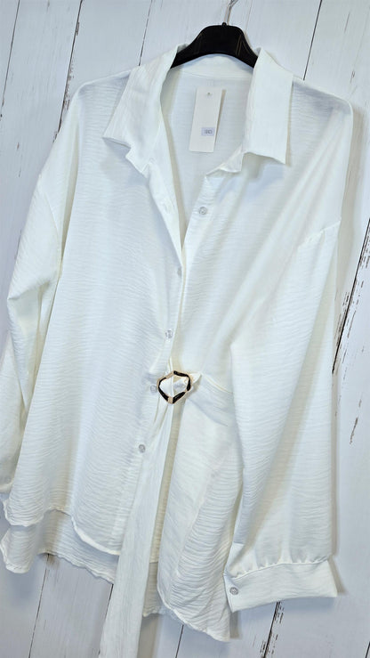 Luzzy skjorte offwhite