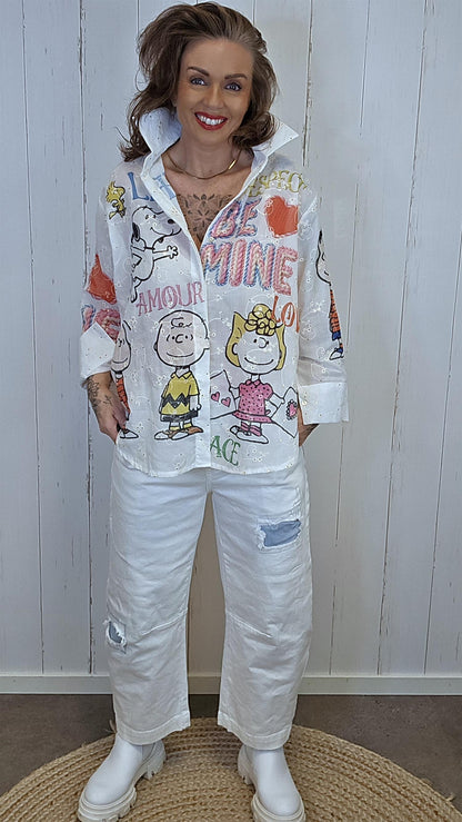 Nora skjorte Snoopy