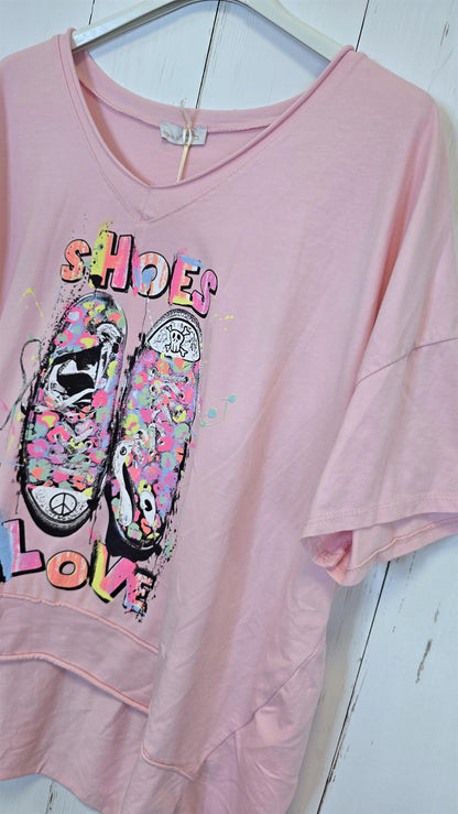 Mia topp Shoes rosa