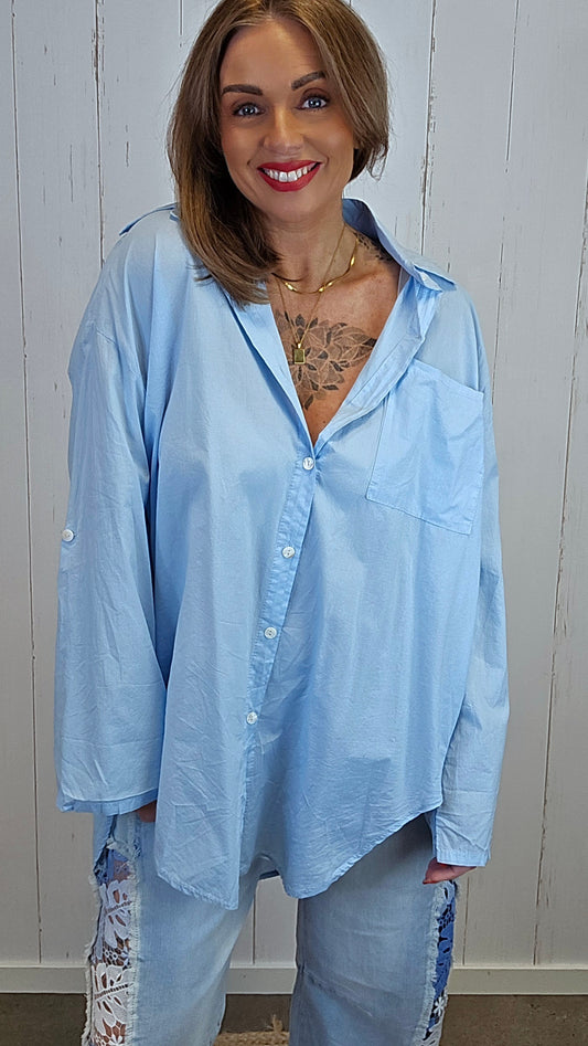 Signe skjorte lys blå