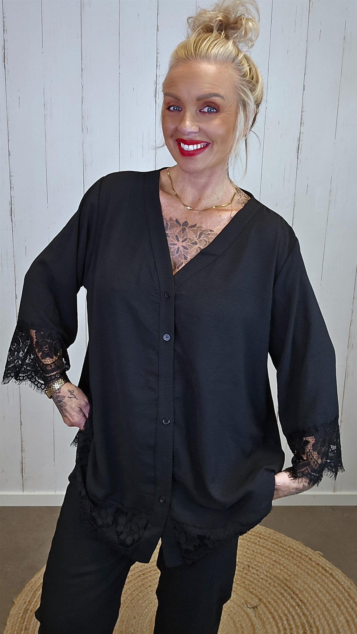 Vanessa skjorte svart