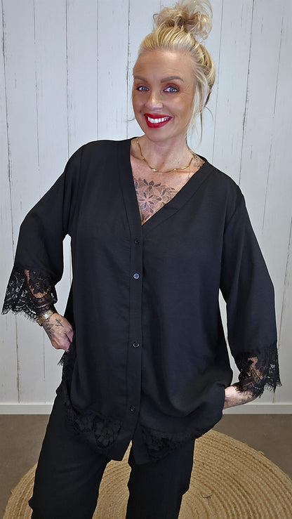Vanessa skjorte svart