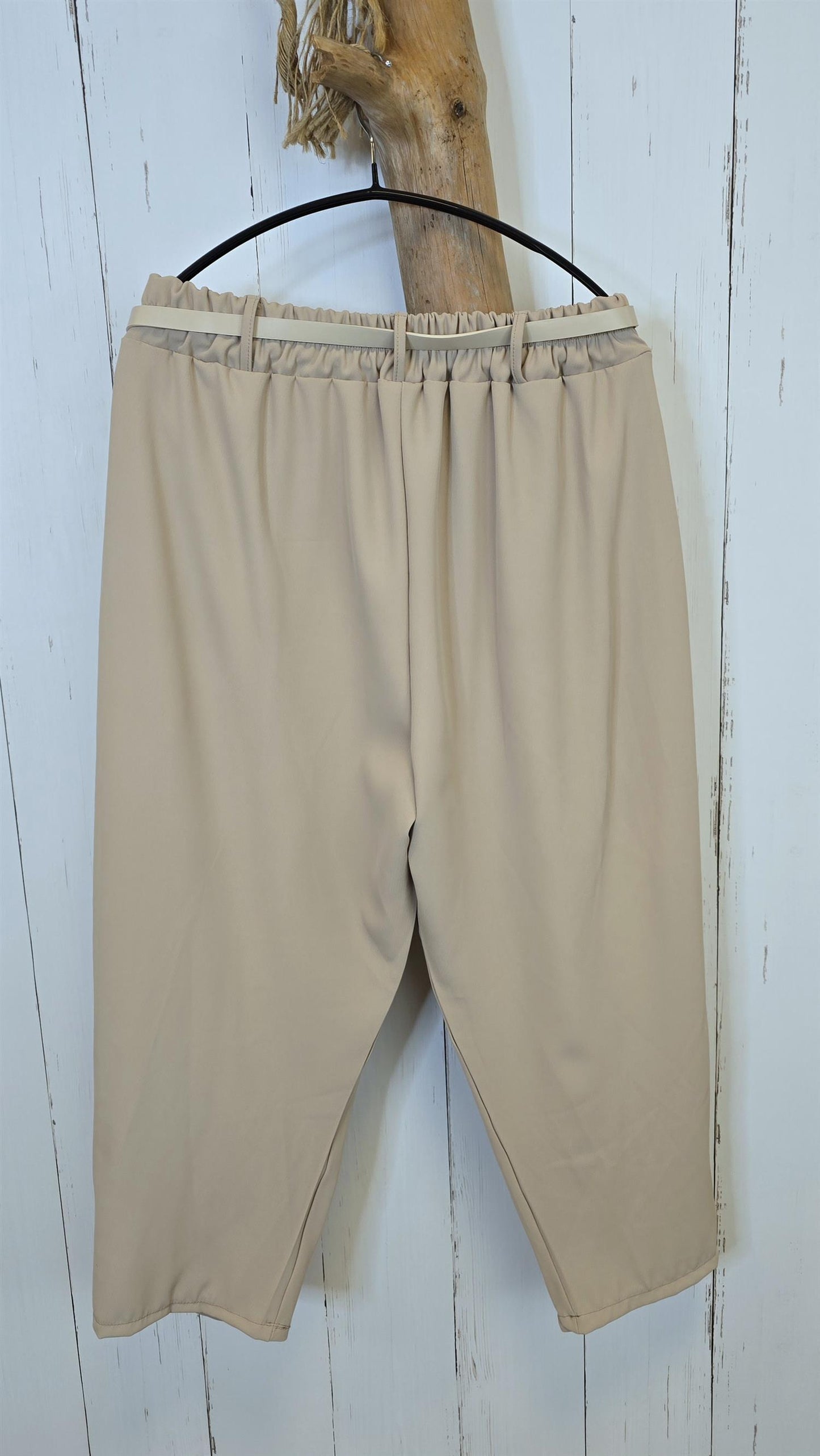 Sofie wrap bukse beige