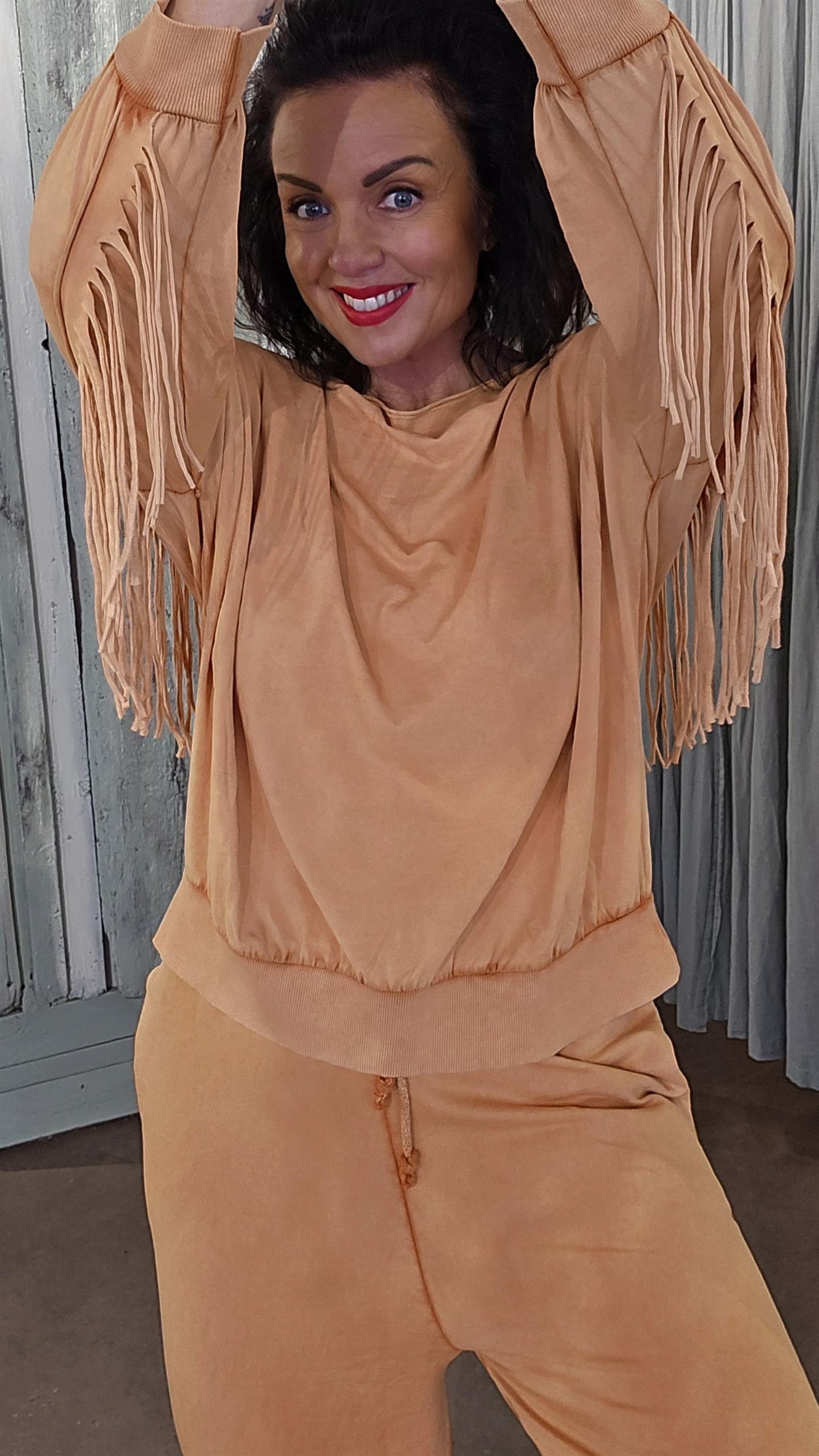 Indiali genser orange