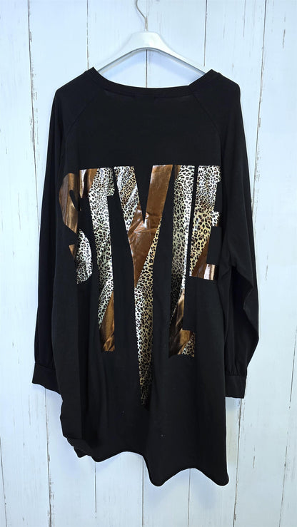 Style topp svart