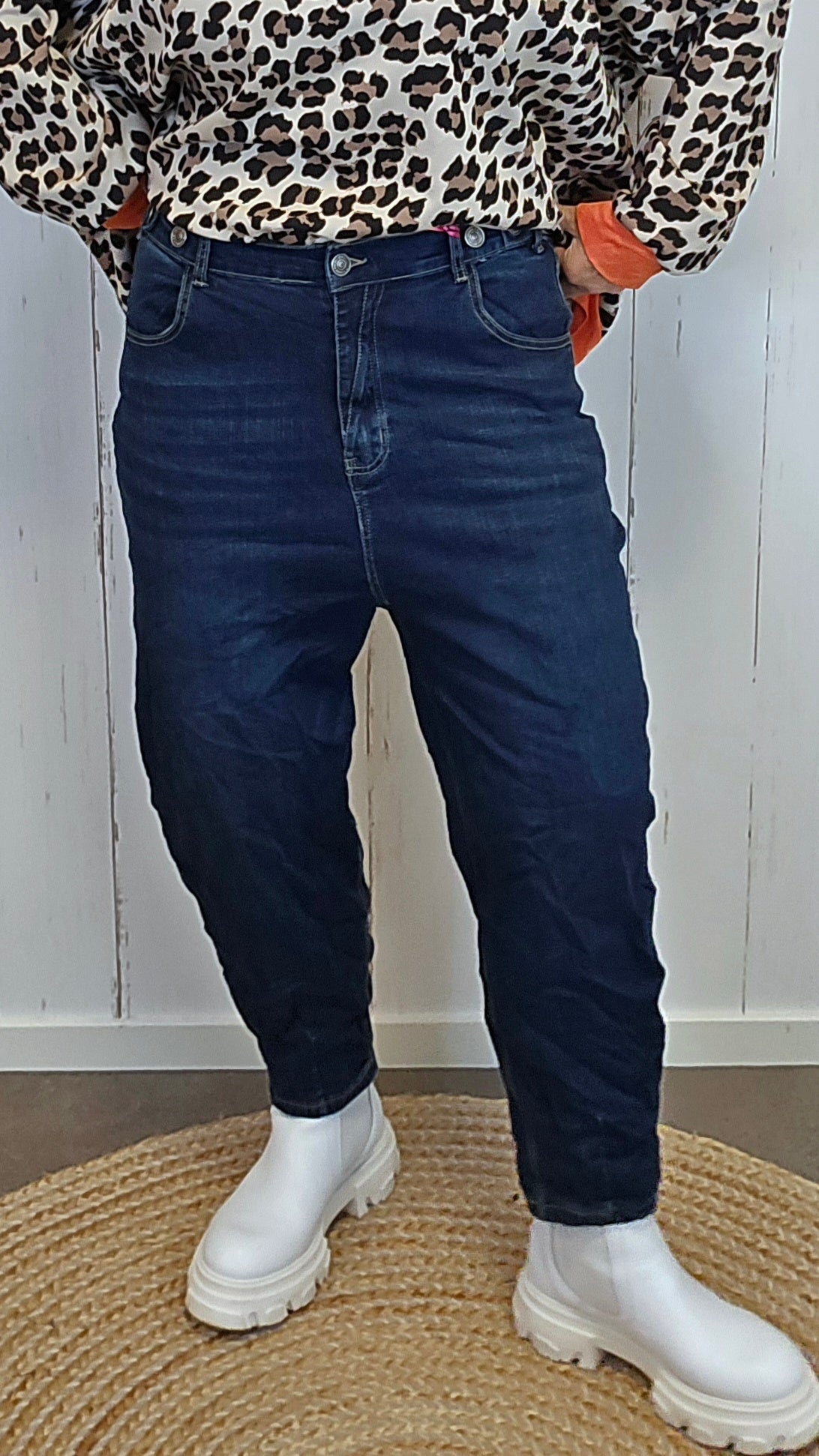 Jeans Mørkeblå