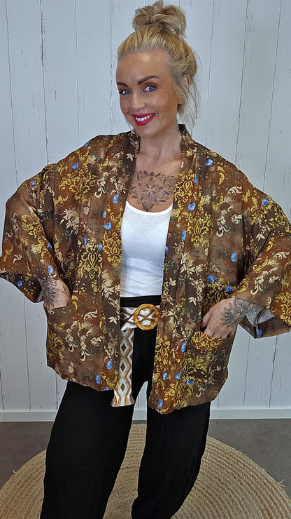 Charlie kimono med lommer