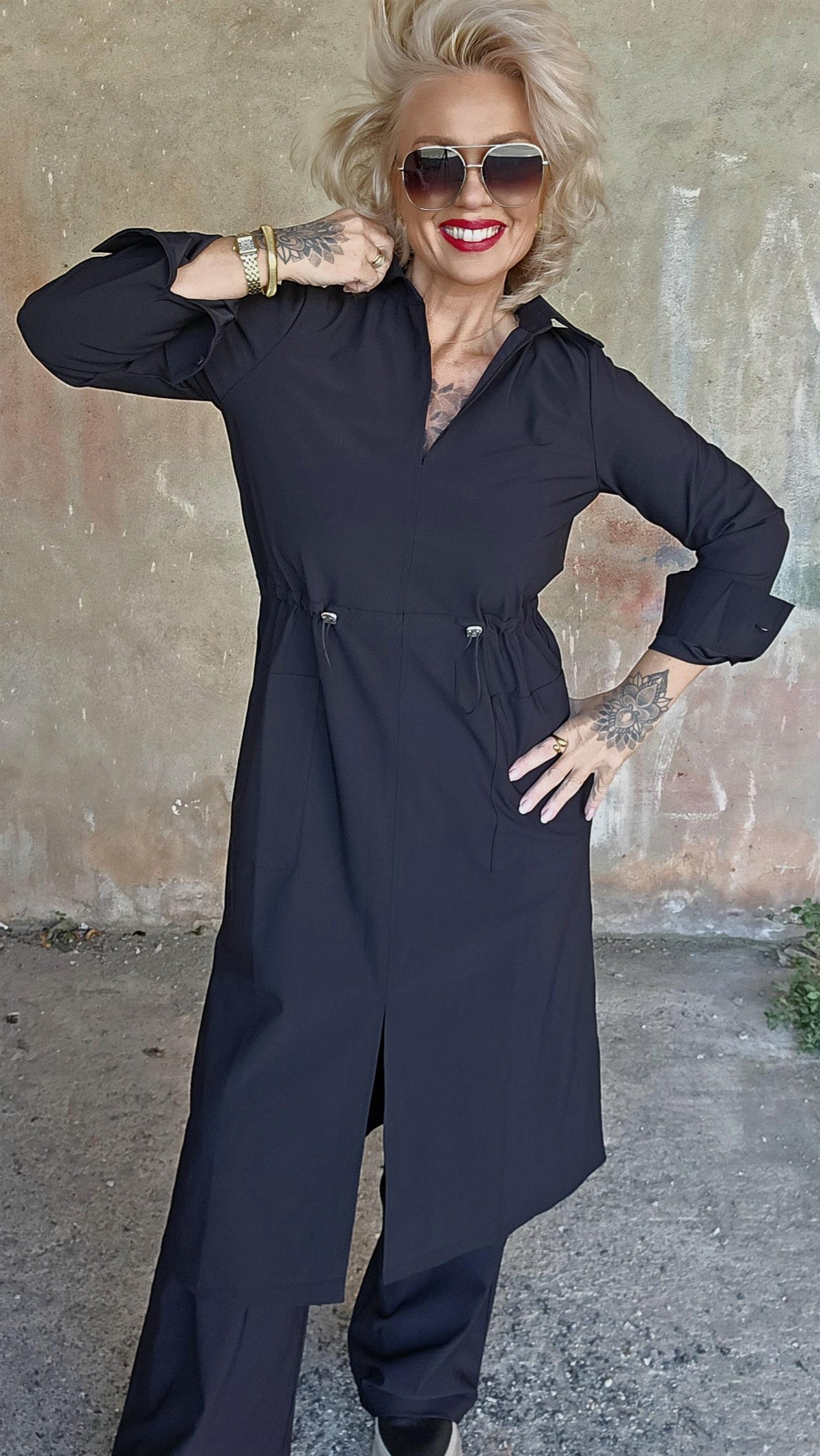 Delfina kjole technical jersey