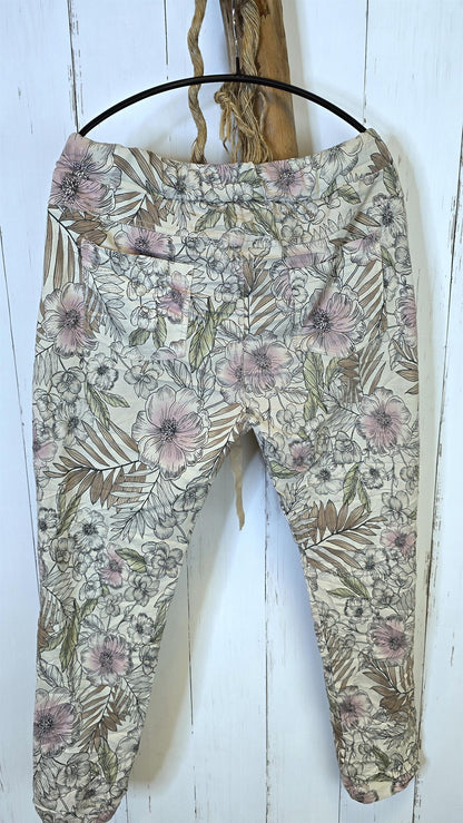 Sofie blomstemønstret bukse