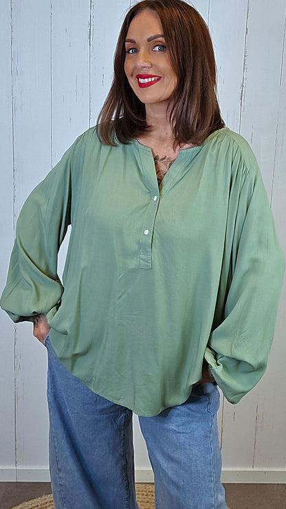 Catarine bluse grønn
