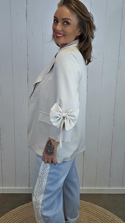 Selma blazer beige