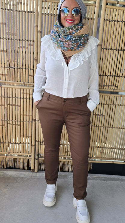 Betty bukse cognac