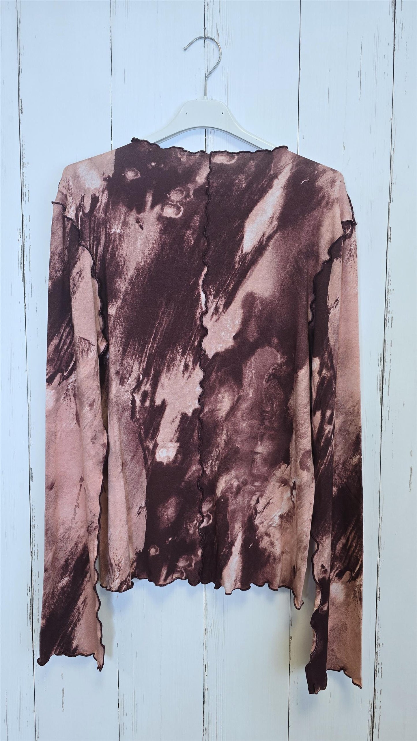 Janette allover print top