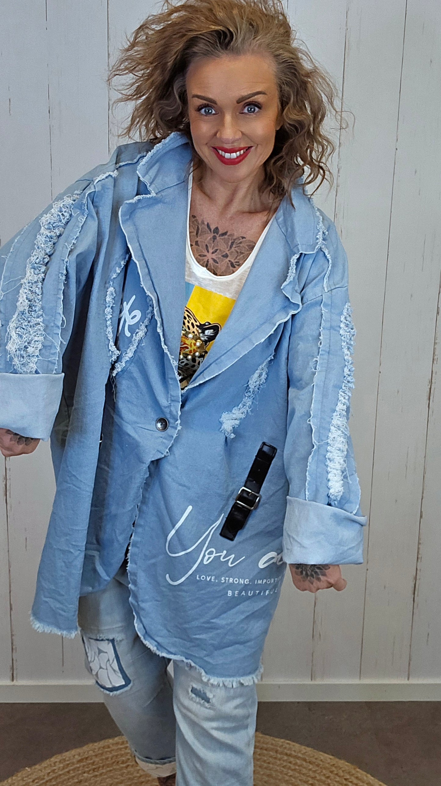 Nora denim jakke
