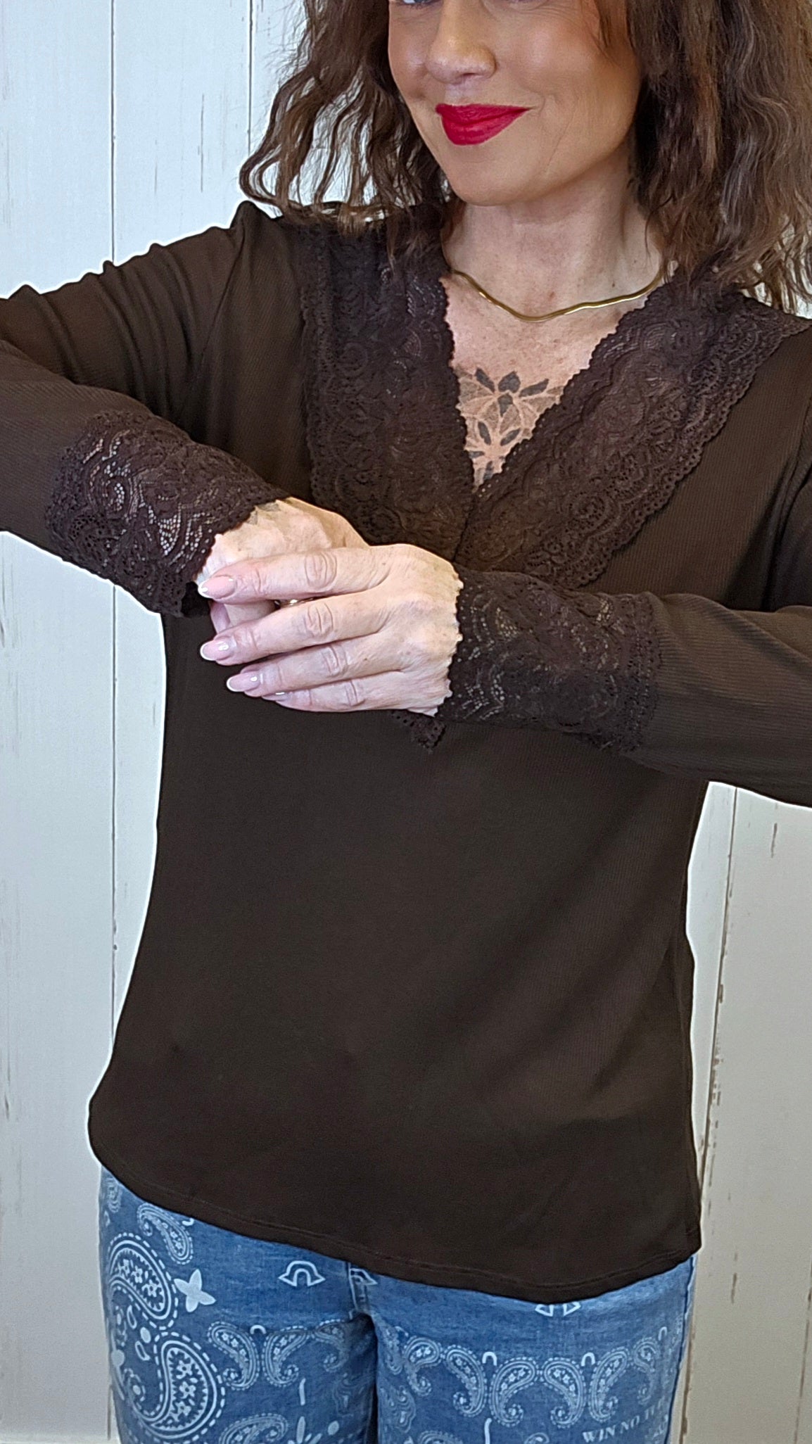 Alva Blondetopp brun