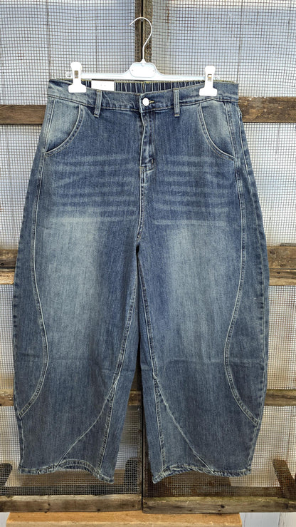 Elodie plus size barrel-jeans
