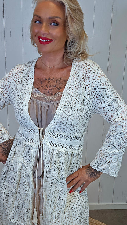 Blondejakke creme