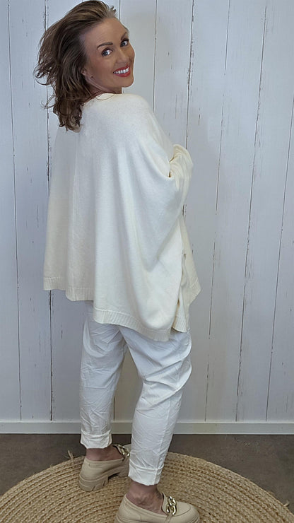 Enya cardigan varm krem