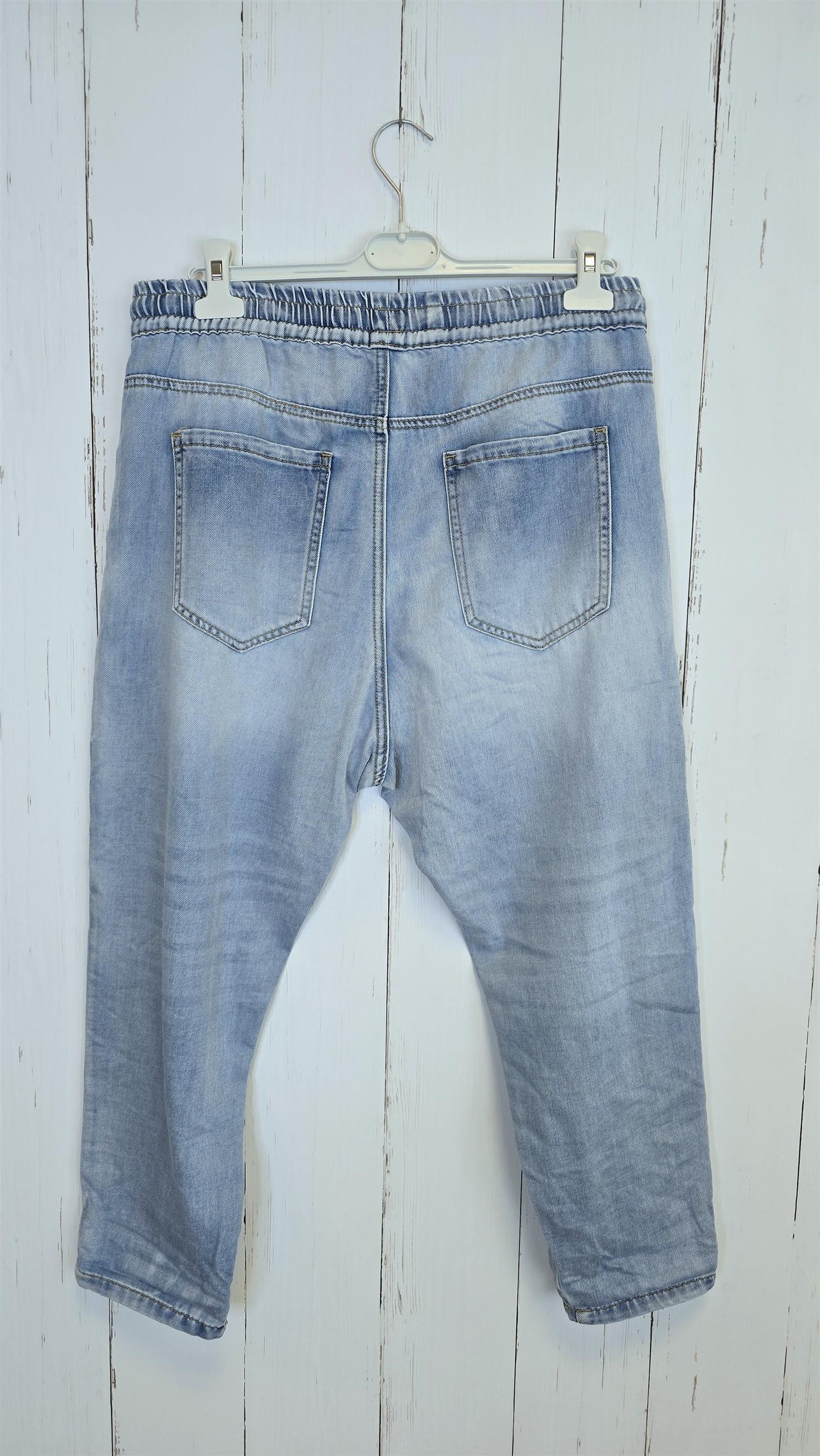 Gina denimlook-bukse