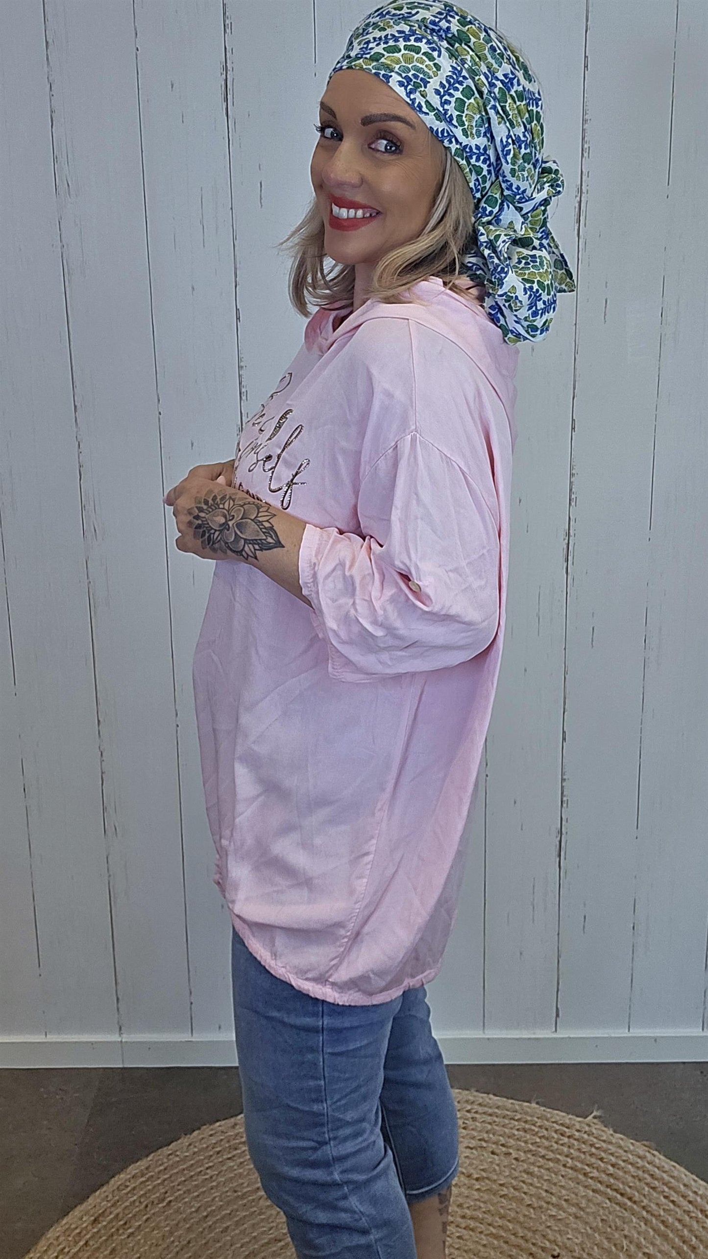 Vilma hettetopp rosa