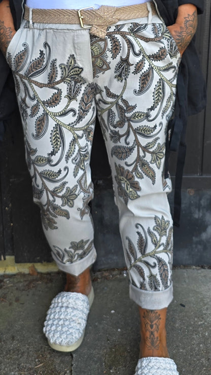 Amalie bukse med mønster