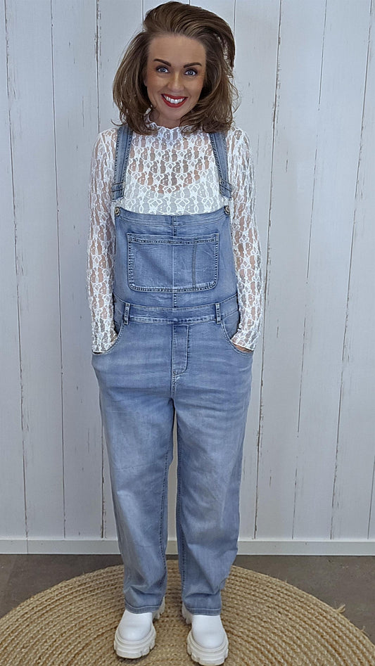 Jannike snekkerbukse  denim