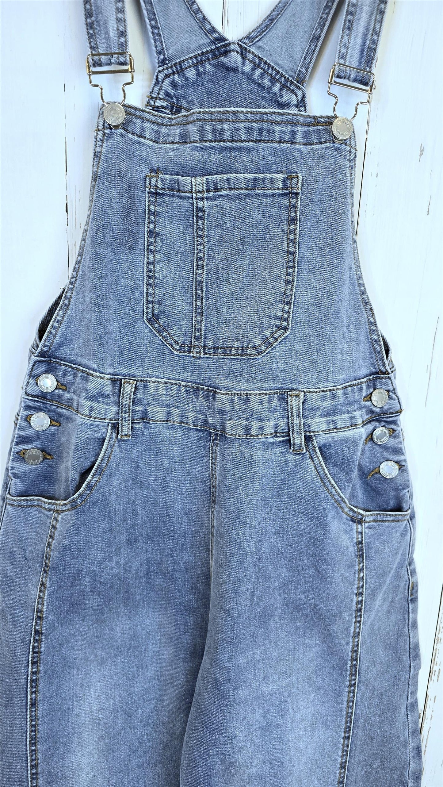 Ane denim snekkerbukse