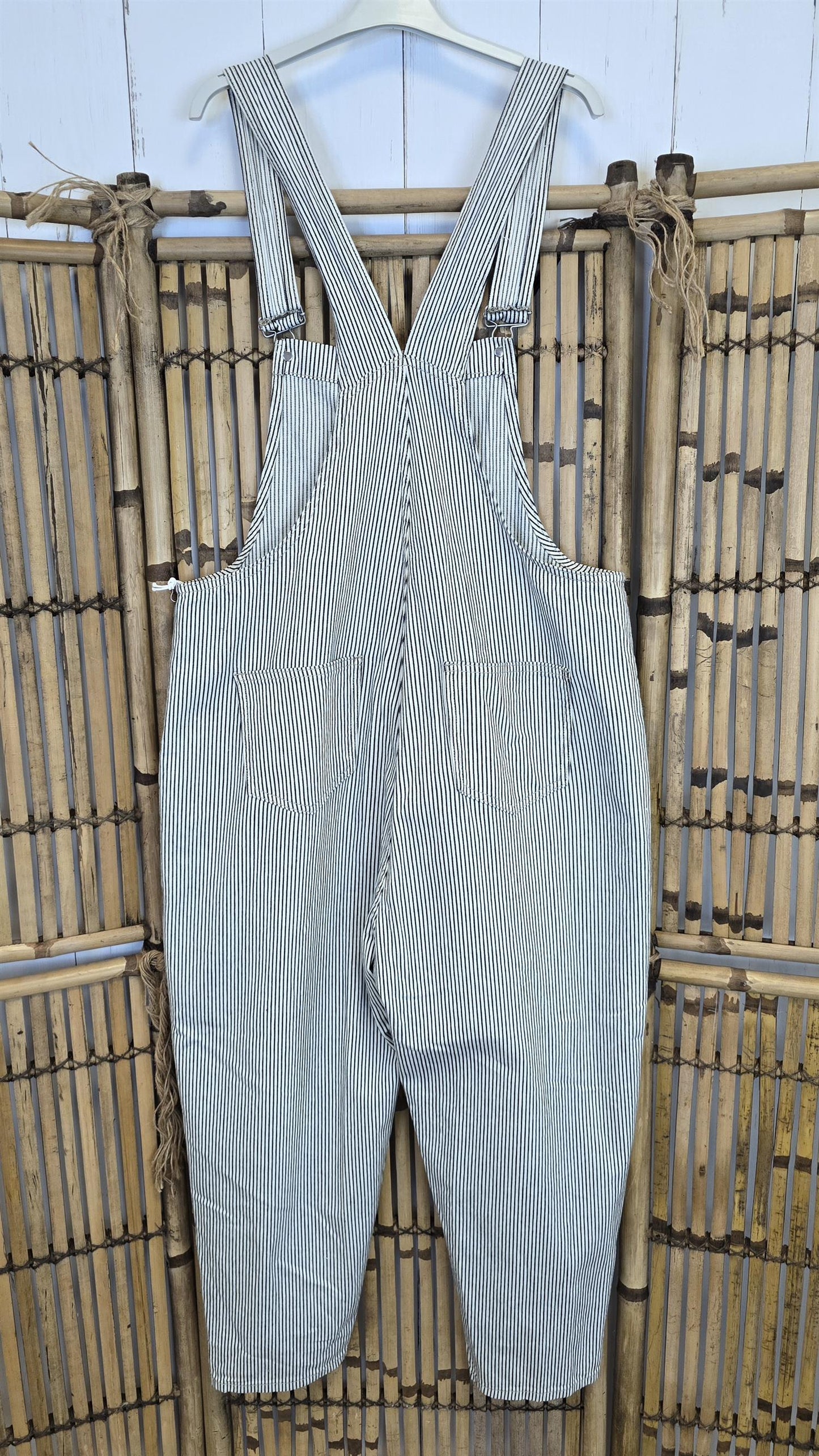 Pia snekkerbukse  striper navy