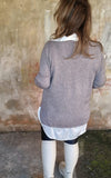 Amber Sweater Taupe